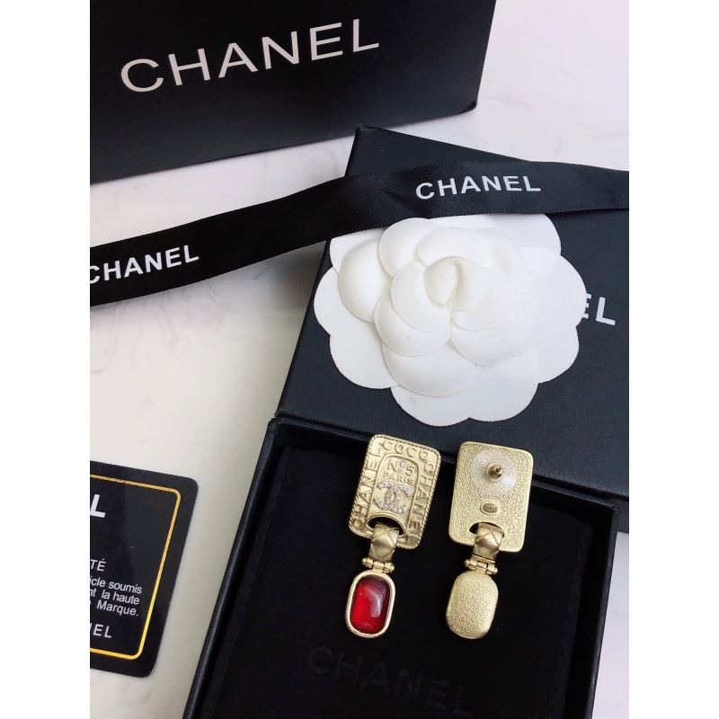 Ch*el earrings